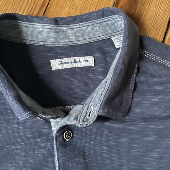 Tommy Bahama Long Sleeve Polo Shirt - Picture 2 of 3
